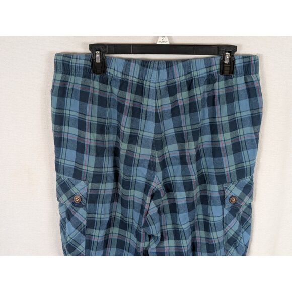 Duluth Trading Flannel Plaid Cargo Pajama Pants Size Men's Mx32 - Picture 9 of 13